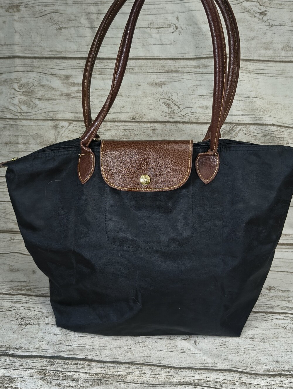Longchamp Le Pliage Original tote bag in black - Picture 1 of 12